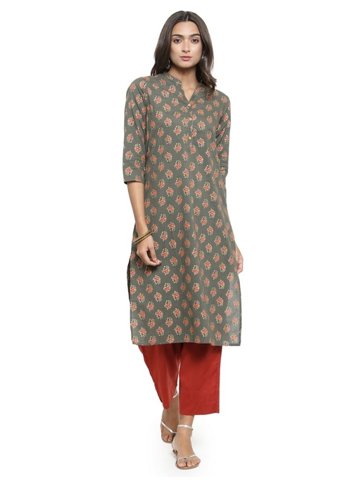 Multi Color Cambric Kurti