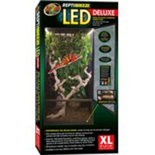 Zoo Med Laboratories 690116 Reptibreeze Led Deluxe Screen Cage - Extra