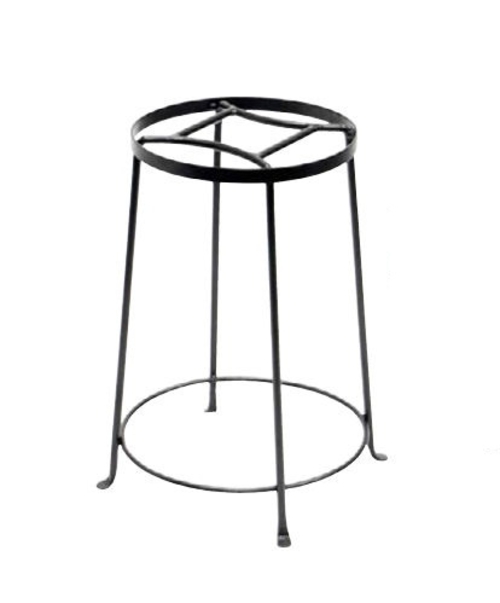 Achla FB-33 24"H Argyle Plant Stand IV - Powder Coated Graphite