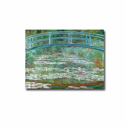 Artistic Home Gallery 1216AM799SAG Water Lily Pond by Claude Monet Pre