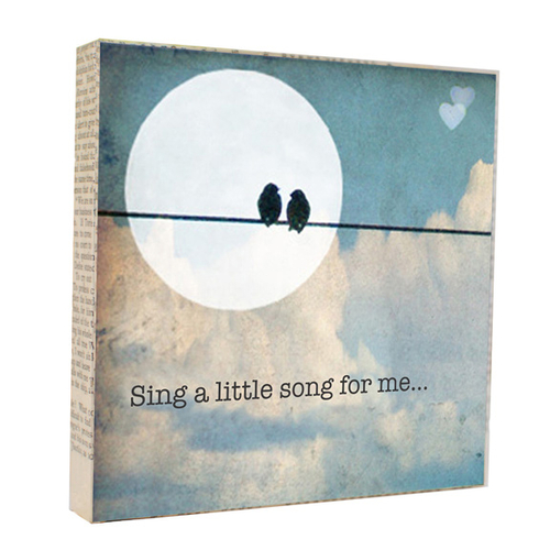 Sing a Song 5x5 Art Block