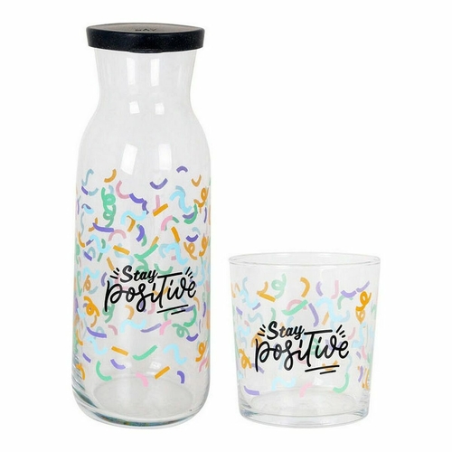 Set of glasses LAV Positive Crystal Bottle (7 pcs)