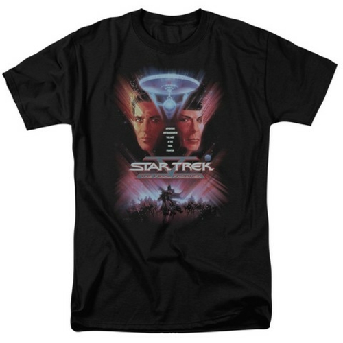 Trevco Star Trek-The Final Frontier-Movie - Short Sleeve Adult 18-1 Te
