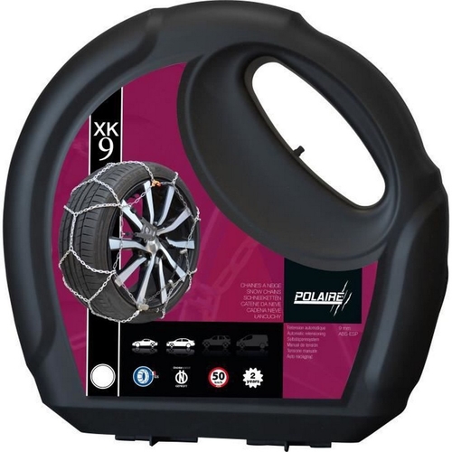 Car Snow Chains POLAIRE XK9 Size 80