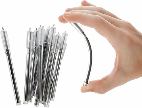 Pack of 1000 Black Flexible Pens. Ball Point Writing. Non-Lethal