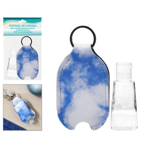 Keychain Hand Sanitiser Clouds