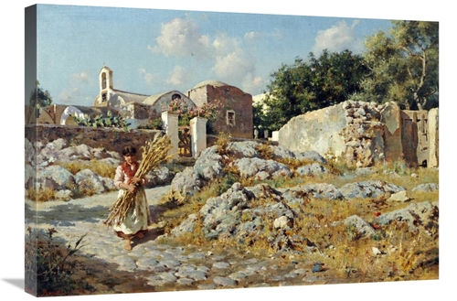 Global Gallery GCS-268258-30-142 30 in. The Path Home Art Print - E. A