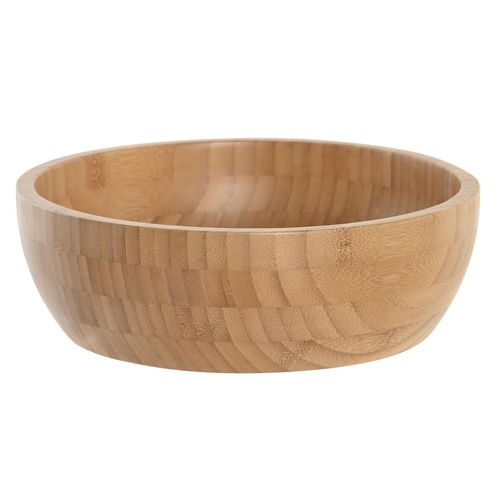 Bowl DKD Home Decor Salad Bowl Natural 25 x 25 x 8 cm