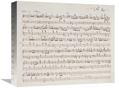 Global Gallery GCS-267858-16-142 16 in. Valse Opus 70 No.1 in G Flat M