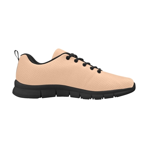 Womens Sneakers - Dark Peach Pink Running Shoes