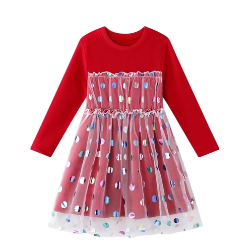 Toddler Kids Baby Girls Dress Clothes Autumn