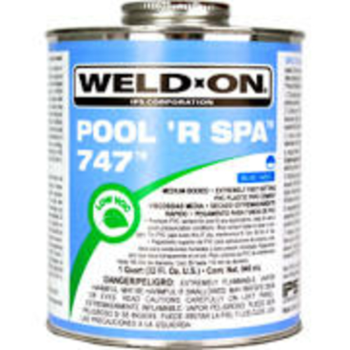 IPS 747QCS 1 qt Pool R Spa Dries Clear, Blue