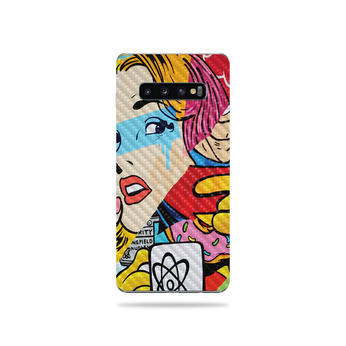 MightySkins CF-SAGS10PL-Cartoon Mania Carbon Fiber Skin for Samsung Ga
