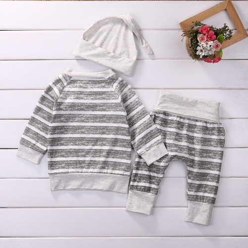 3Pcs/Set ! Baby Clothing Sets Autumn