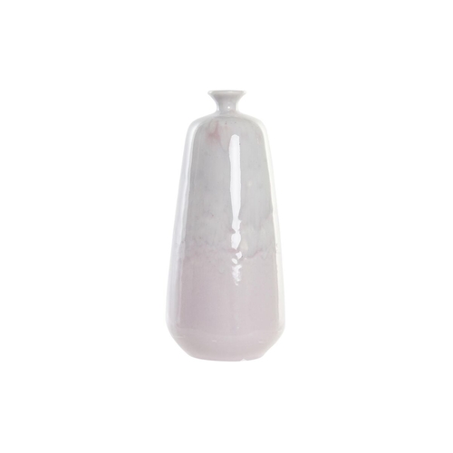 Vase DKD Home Decor Ceramic Light Pink Bicoloured 15 x 15 x 32 cm