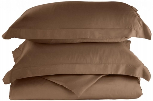 Rayon from Bamboo 300 Thread Count Solid Duvet Cover Set  King/Califor