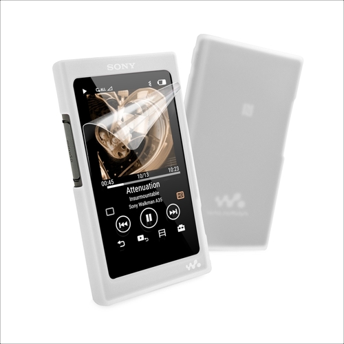 Tuff Luv F2-82 Sony Nw-A35, A36 & A37 Silicone Case with Screen Pr