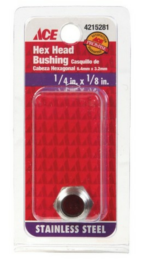 Smith-Cooper S3014HB002001CS 0.25 x 0.12 in. Hex Bushing
