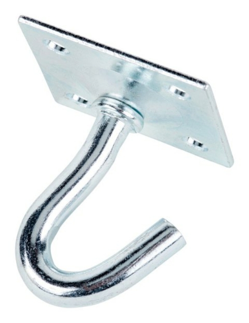 Hampton 02-3491-101 1.75 in. Clothesline Plate Hook - pack of 10