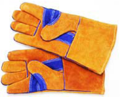 Kdar 22051 Premium Leather Lined Welding Gloves, Brown