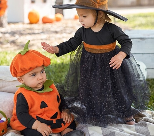 0 3Y Newly Cosplay Halloween Toddler Kid Pumpkin