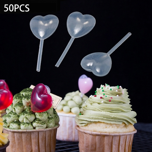 50 Pcs/pack Jelly Milkshake Cake Droppers