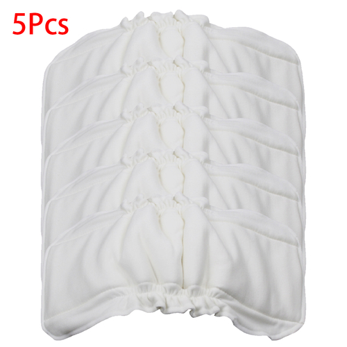 5Pcs 5 Layer Drawstring Nappy Soft Water Absorb