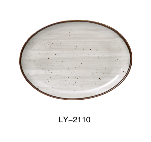 Yanco LY-2110 Lyon 10 X 7" X 1" COUPE PLATTER