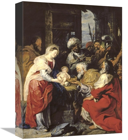 Global Gallery GCS-279908-16-142 16 in. Adoration of the Kings Art Pri