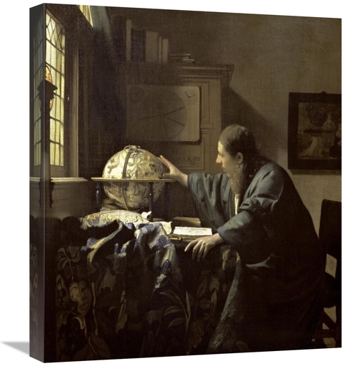 Global Gallery GCS-281420-22-142 22 in. The Astronomer Art Print - Joh