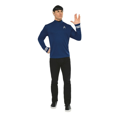 Rubies 284151 Star Trek Beyond Spock Classic Adult Shirt - Extra Large