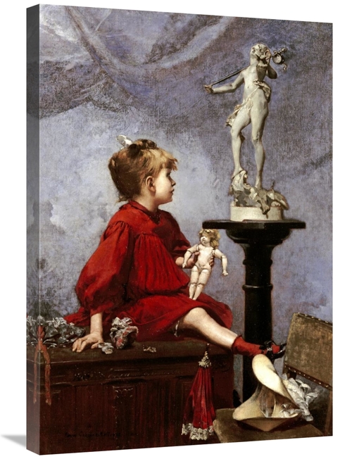 Global Gallery GCS-267823-30-142 30 in. The Doll Art Print - Louis-Rob