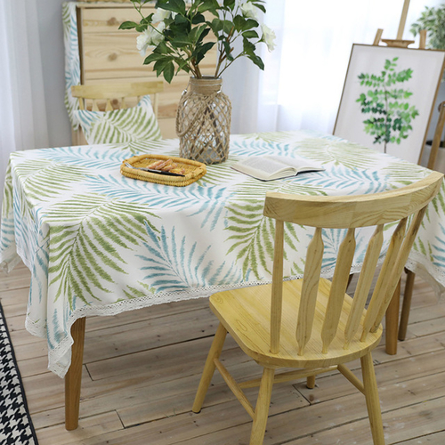 Pastoral Leaf Pattern Decorative Table