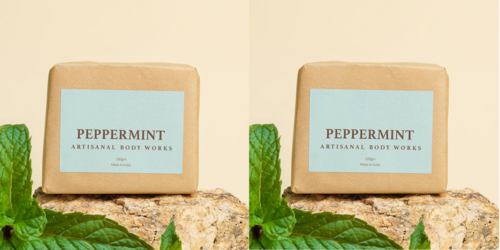 Pepper Mint Soap Bar Pack of 2