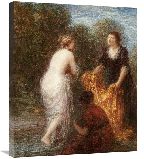 Global Gallery GCS-266303-30-142 30 in. Bath Robe Art Print - Henri Fa