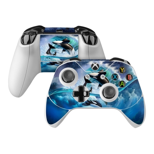 DecalGirl XBOC-ORCAWAVE Microsoft Xbox One Controller Skin - Orca Wave