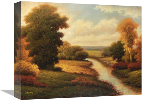 Global Gallery GCS-132451-1216-142 12 x 16 in. Rever De Tranquille Art