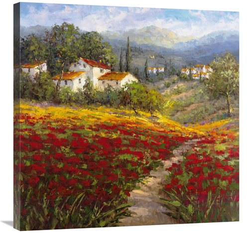 Global Gallery GCS-125299-3030-142 30 x 30 in. Fleur Du Pays I Art Pri