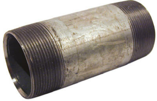 Pannext Fittings NG-0360 0.38 x 6 in. Galvanized Pipe Nipple