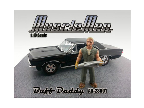 Musclemen Buff Daddy Figure for 1:18 Diecast Car Models by American