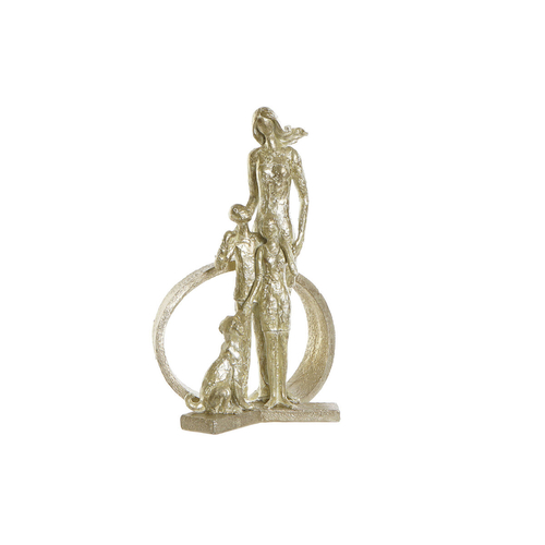 Decorative Figure DKD Home Decor Golden Resin Modern Family (26 x 14,5