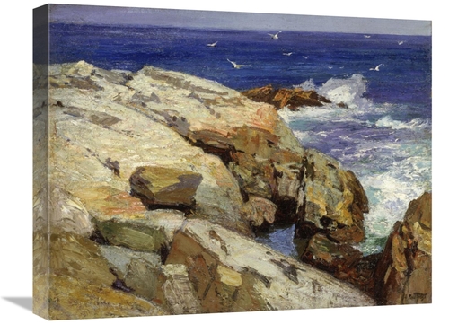 Global Gallery GCS-282683-22-142 22 in. The Maine Coast Art Print - Ed