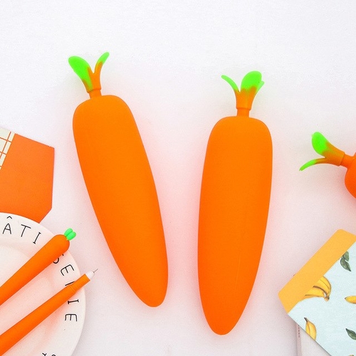 Creative Carrot Pencil Case Pencil Bag Stationery