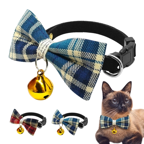 Safety Quick Release Cat Collar Breakaway Bow tie