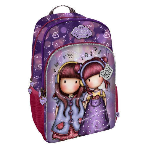 School Bag The Duet Gorjuss The duet Purple