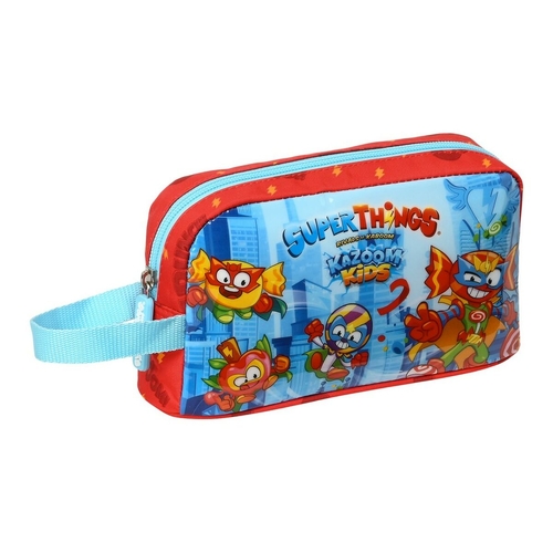 Main Thermal Lunchbox SuperThings Kazoom Kids Red Light Blue (21.5 x 12 x image