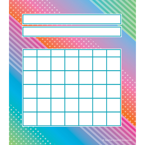 Teacher Created Resources TCR8784 Colorful Vibes Incentive Charts