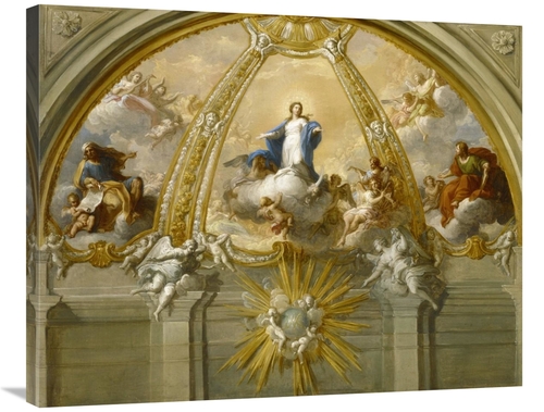 Global Gallery GCS-456153-2835-142 28 x 35 in. Immaculate Conception A