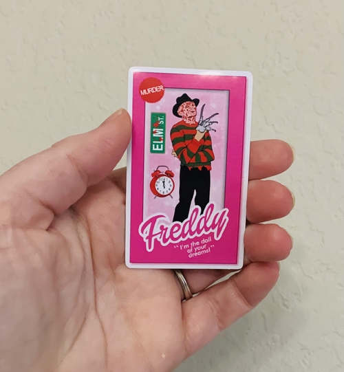 Freddy Horror Doll- Horror Dolls Stickers/Magnet