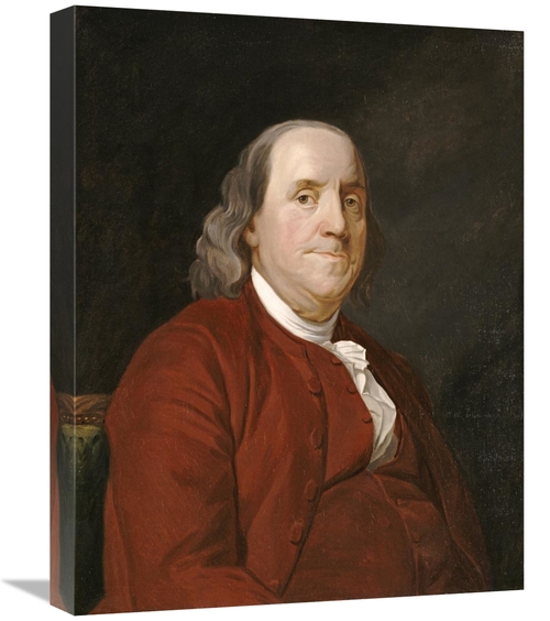 Global Gallery GCS-268687-22-142 22 in. Benjamin Franklin Art Print - 